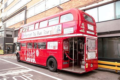 The Classic Afternoon Tea Bus Tour in London Editorial Stock Photo ...