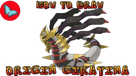 How To Draw Pokemon - Giratina Origin Forme