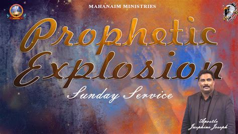 Live Sunday Service Prophetic Explosion 07 05 23 Apostle