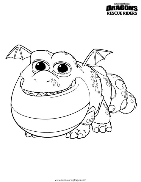 Dragons Rescue Riders Coloring Page Burple Coloring Page Coloring Home