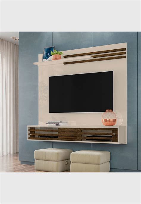 Painel Bancada Suspensa Frizz Sublime Off White Savana Madetec Compre