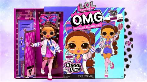 OMG Sports Dolls UNBOXING Cheer Diva ASMR Cheerleader YouTube