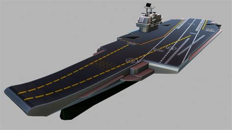 Aircraft Carrier TP14 3D model - TurboSquid 1793676