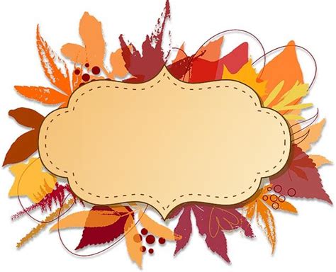 Happy Thanksgiving Border Clip Art | Thanksgiving clip art, Clip art borders, Thanksgiving images