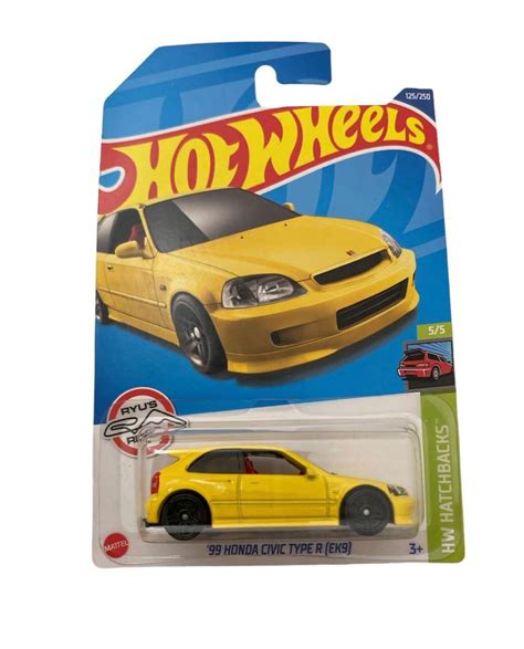 Hot Wheels ‘99 Honda Civic Type R Ek9 Toys And Collectibles Mainan Di Carousell