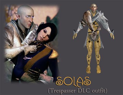 Solas Trespasser Dlc Outfit Model For Xnalara By Sia G Dai Dragon Age Inquisition Solavellan