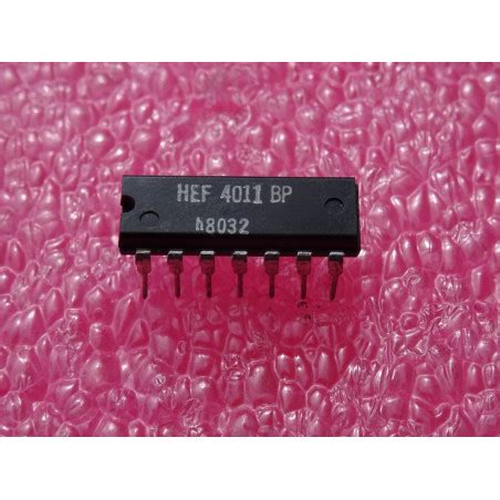 Ci HEF 4011 BP Ic HEF4011BP Dip14 Quadruple 2 Input NAND Gate