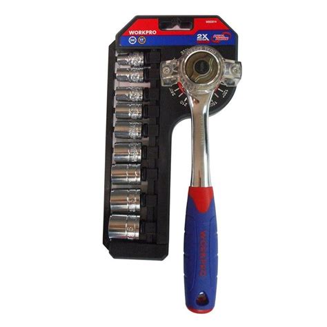 Dual Drive Ratchet Set Workpro W003014 Automotive Tools