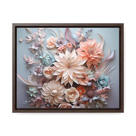 Flower Wall Art Wildflower Wall Decor Framed Flower Wall Art Floral