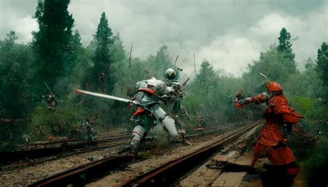 Premium AI Image | A scene from the movie iron man