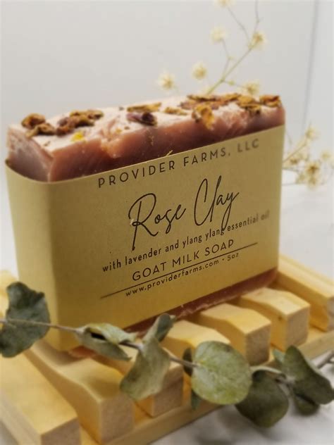 Goat Milk Soap Rose Clay Provider Farms