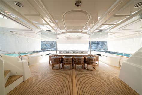 ARIELA Main Aft Deck Luxury Yacht Browser By CHARTERWORLD