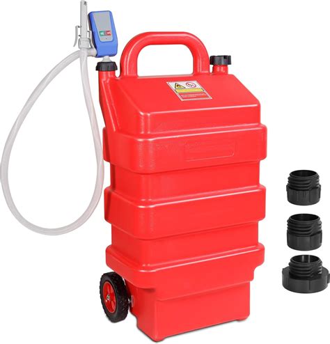 Tuffiom 32 Gallon Diesel Fuel Caddy With Electric Transfer Pump 12v Dc 140w