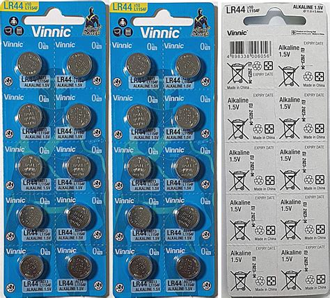 Vinnic Batterie Set L F Lr Ag V Alkaline St