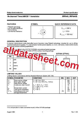 Irf Pdf Nxp Semiconductors