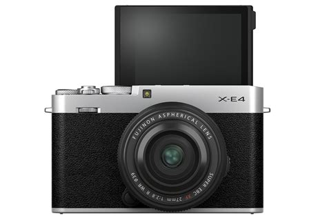 Fujifilm X E4 Camera Adds Flip Forward Screen For Vlogging