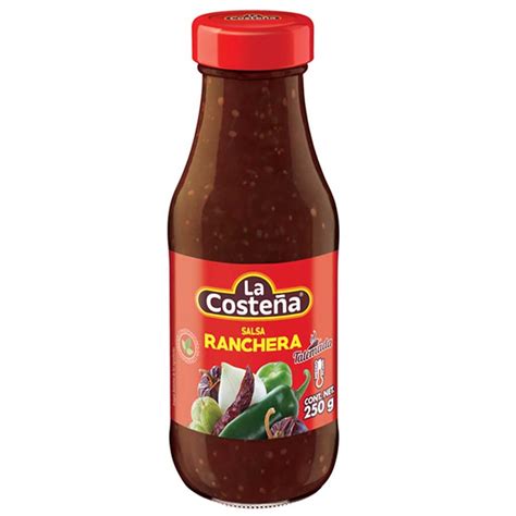 Salsa Ranchera La Costeña 250 Gr Frasco Soriana