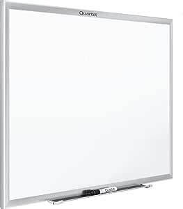 Quartet Quadro branco quadro branco não magnético apagável a seco 60