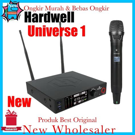 Jual Mic Hardwell Wireless New Universe Single Microphone Original