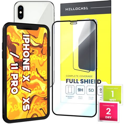 Szkło hartowane Hello Case 5D do Apple iPhone 11 Pro, X, XS 0,30 mm