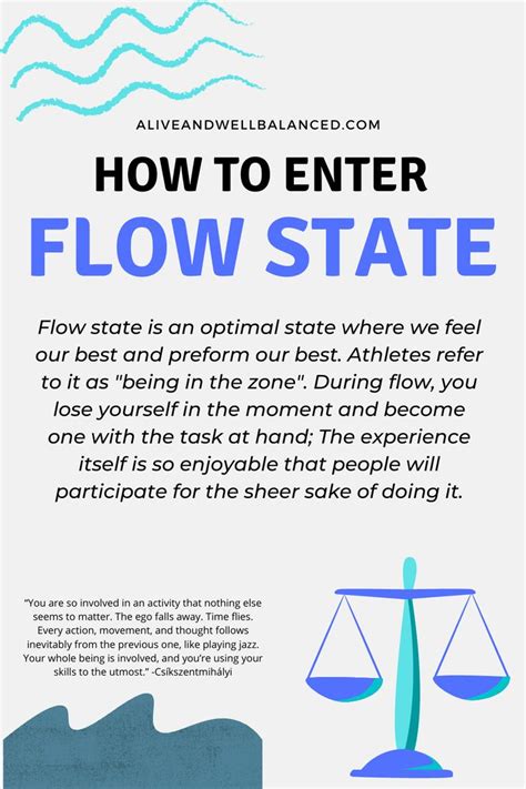 How To Enter Flow State More Often (Plus Flow State Activities) | Flow ...