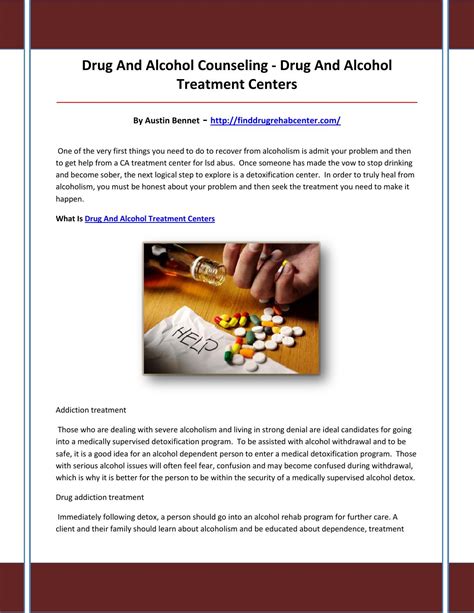 Drug and alcohol treatment centers by asfsdfsfsadfsf - Issuu