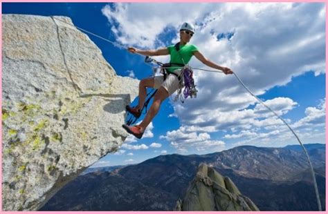 History of Abseiling, Rules, Equipment and details of Abseiling