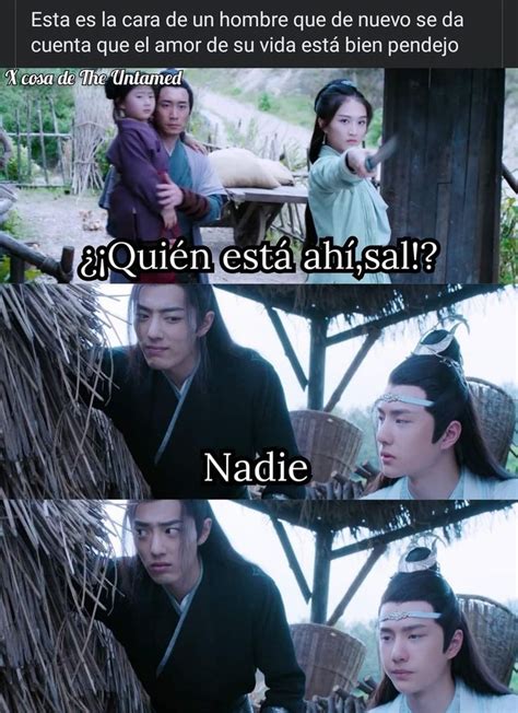 Pin De Steff Wuomwón En The Untamed 2 Frases De Drama Coreano Memes