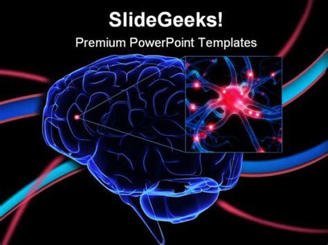 Medical Brain Powerpoint Background