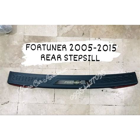 FORTUNER 2005 2015 REAR STEPSILL THAILAND MADE Shopee Philippines