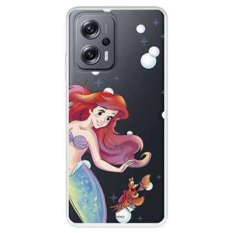 Funda Para Xiaomi Poco X4 Gt Oficial De Disney Ariel Y Sebastián