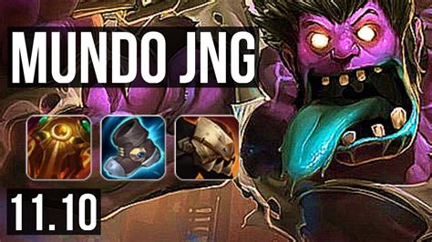 DR MUNDO Vs IVERN JUNGLE Rank 3 Mundo 16 3 11 900K Mastery EUW