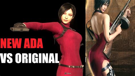 New Ada Vs Original Ada Resident Evil Remake Vs Original Ada