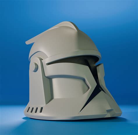 Animated Phase 1 Clone Trooper Helmet Cosplay 3D Print 3D Printed Helmet/replica Clone Wars ...