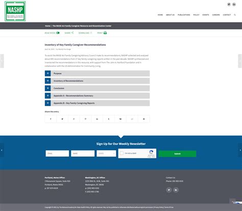 Caregiving Recommendations for RAISE Health Council | Take Care
