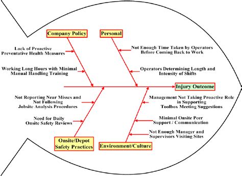 Fishbone Diagram HealthCare