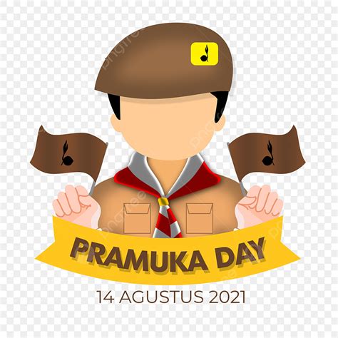 D A De Pramuka Con Bandera Scout Png Vector Dise O Contento Png Y