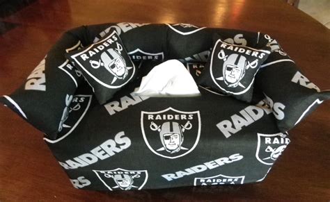 915 Nfl Tissue Cover Oakland Raiders Etsy