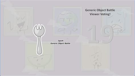 Generic Object Battle Viewer Voting 19 YouTube