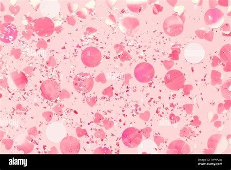 Pink Confetti Wallpaper