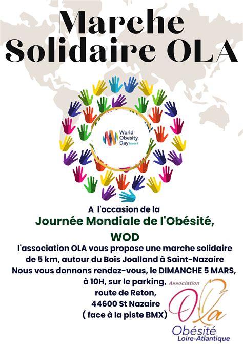 Marche Solidaire Pour La Wod Association Ob Sit Loire Atlantique