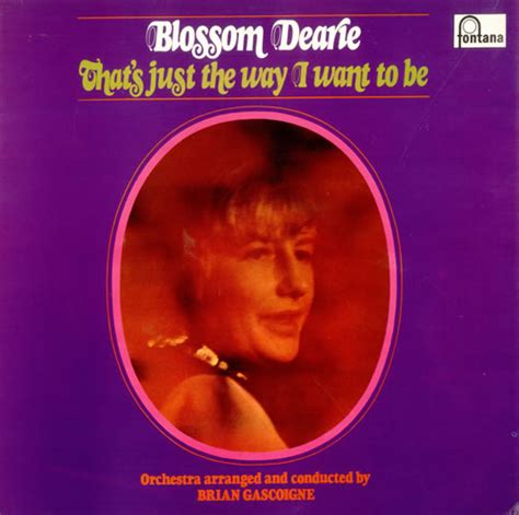 Blossom Dearie That S Just The Way I Want To Be UK Vinyl LP Album LP