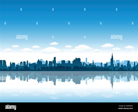 New york cityscape background Stock Vector Image & Art - Alamy