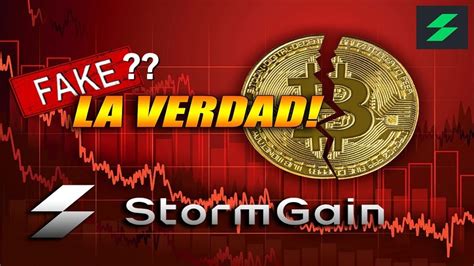 La Verdad Sobre Stormgain Tutorial Retirar Ganancias Se Puede Ganar