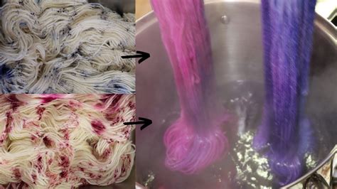 Dyepot Weekly 447 Dip Dyeing Yarn With Different Dry Dye On Each