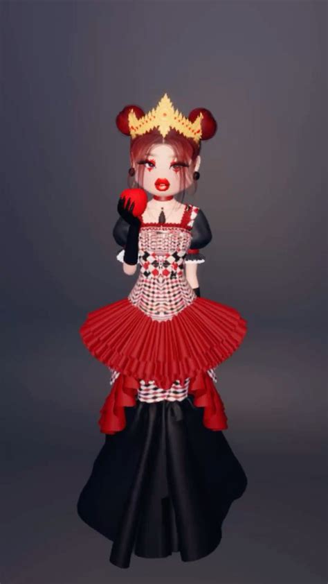 Dti Wonderland Theme Outfit Queen Of Hearts