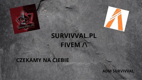 REKLAMA SERWERA FIVEM SURVIVVAL PL YouTube