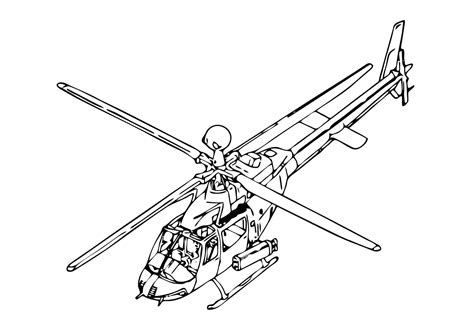 Free Printable Helicopter Coloring Pages For Kids