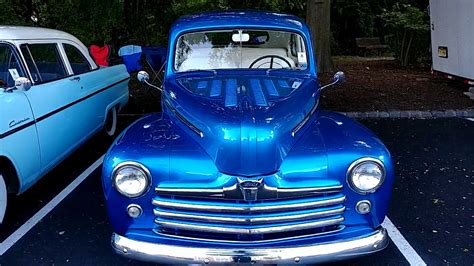 1948 S10 Metallic Electric Blue Ford 2 Door Coupe Youtube