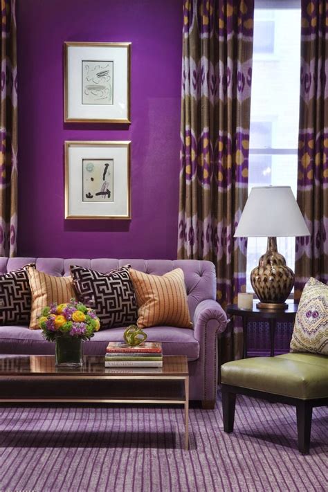 Eye For Design Decorating With The Purplegreen Combination